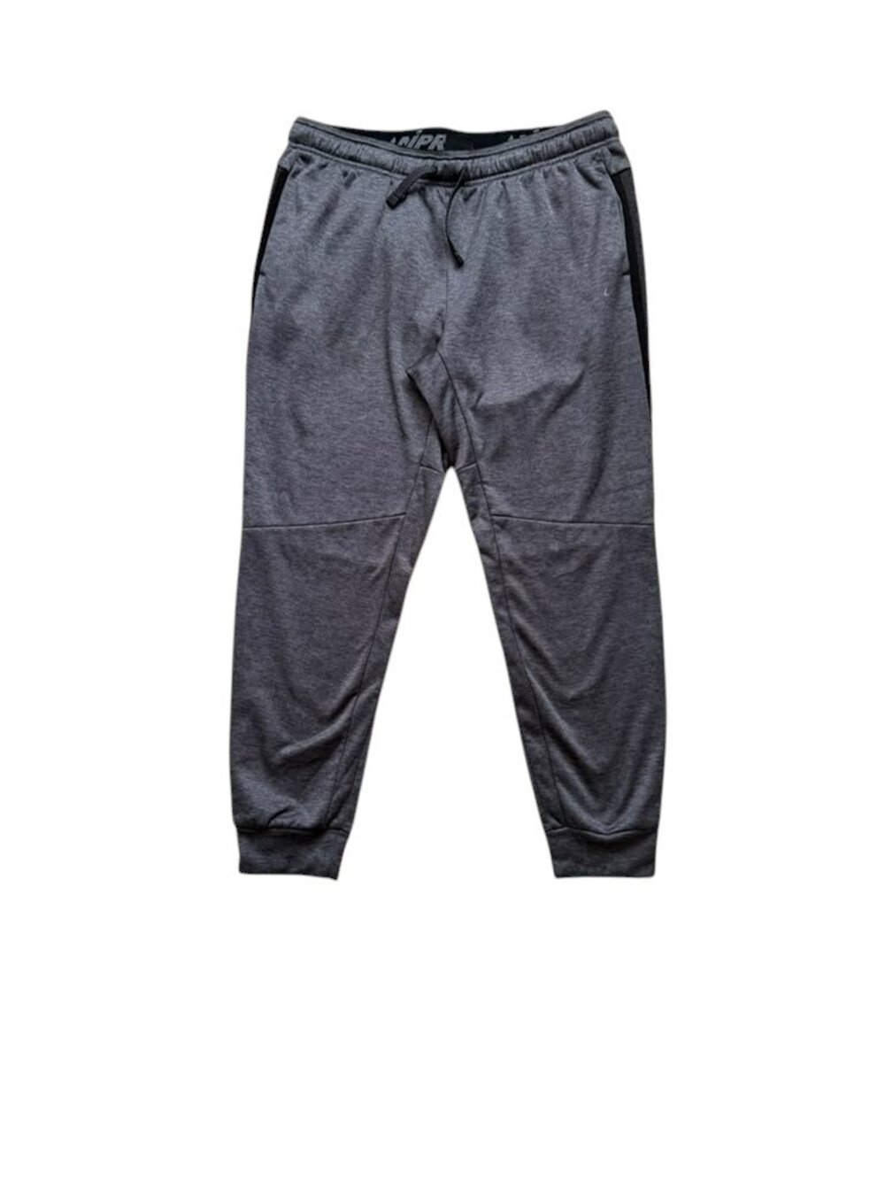 UNIPRO Men's L Gray Winter Jogger Pants Athletic Drawstring